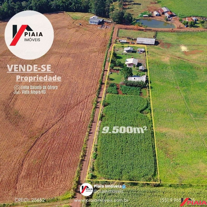 PROPRIEDADE À VENDA - 9.500m²,/02 casas